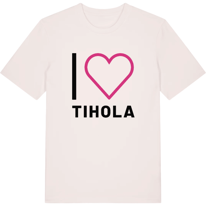 Jag älskar Tihola t-shirt stort tryck – t-shirt från PinShirt