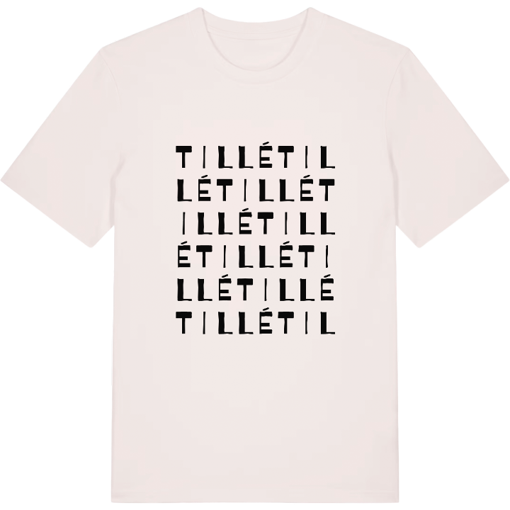 Tillé ordlek t-shirt – t-shirt från PinShirt