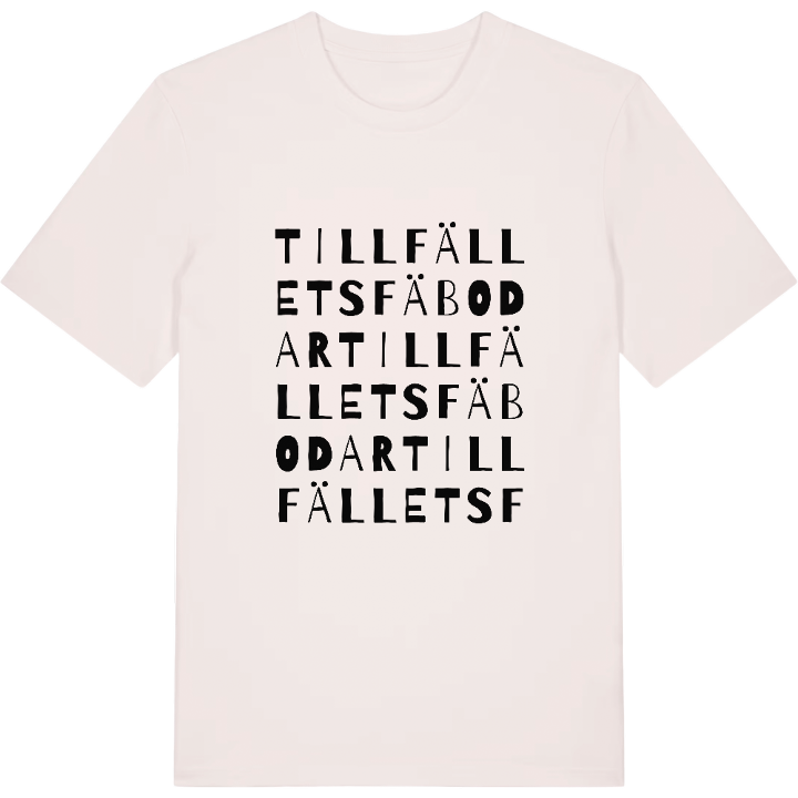 Tillfällets fäbodar ordlek t-shirt – t-shirt från PinShirt