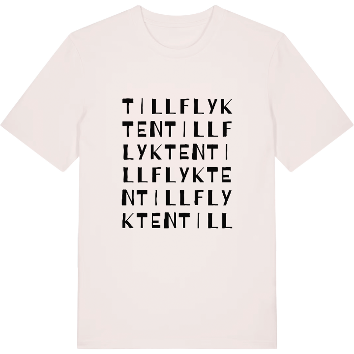 Tillflykten ordlek t-shirt – t-shirt från PinShirt