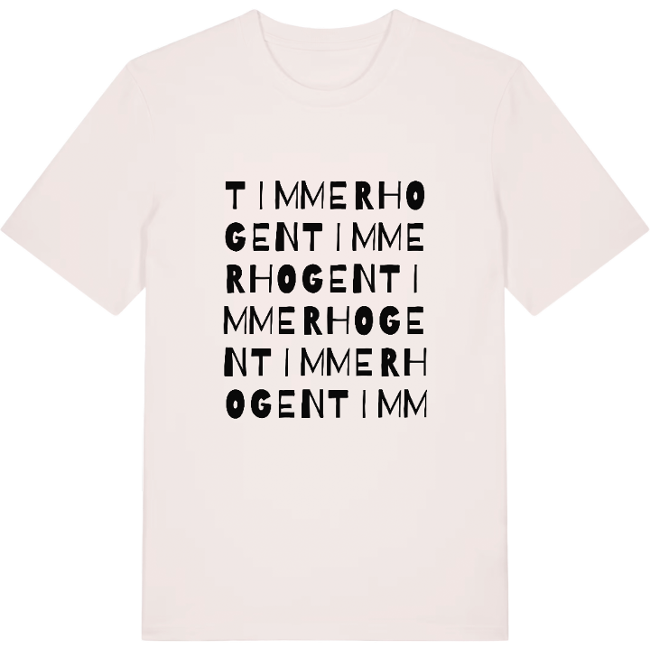 Timmerhogen ordlek t-shirt – t-shirt från PinShirt