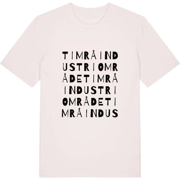 Timrå industriområde ordlek t-shirt – t-shirt från PinShirt