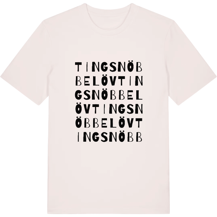 Tings Nöbbelöv ordlek t-shirt – t-shirt från PinShirt