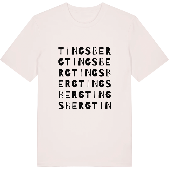 Tingsberg ordlek t-shirt – t-shirt från PinShirt