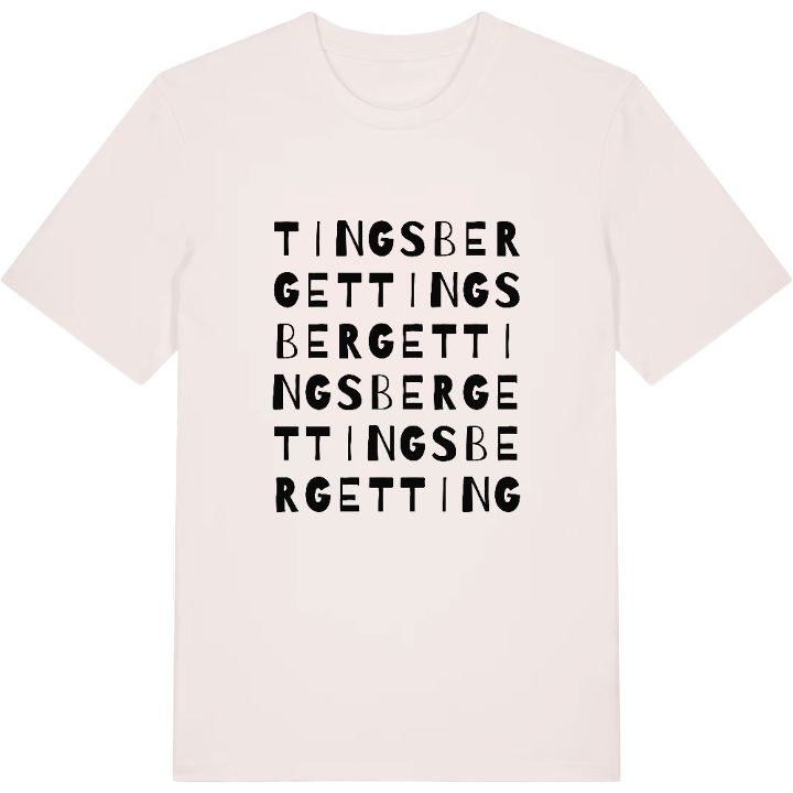 Tingsberget ordlek t-shirt – t-shirt från PinShirt