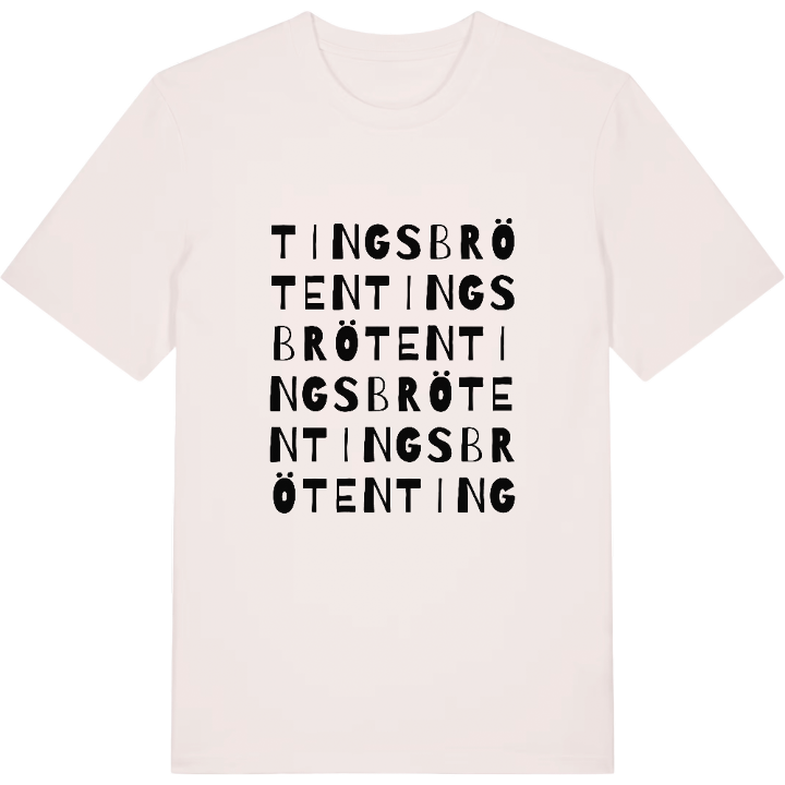 Tingsbröten ordlek t-shirt – t-shirt från PinShirt