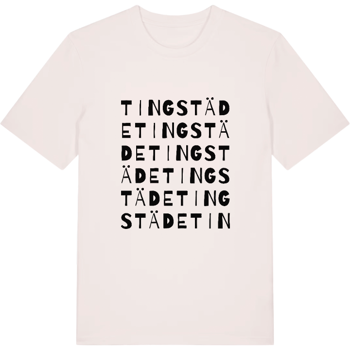 Tingstäde ordlek t-shirt – t-shirt från PinShirt
