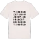 Tinnhöjden ordlek t-shirt