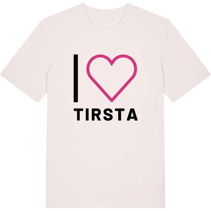 Jag älskar Tirsta t-shirt stort tryck – t-shirt från PinShirt
