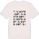 Tisarstrand ordlek t-shirt