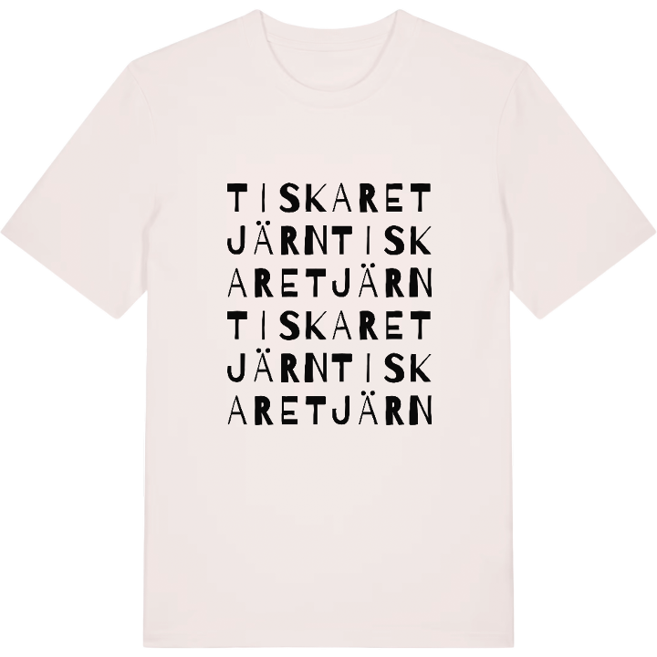 Tiskaretjärn ordlek t-shirt – t-shirt från PinShirt