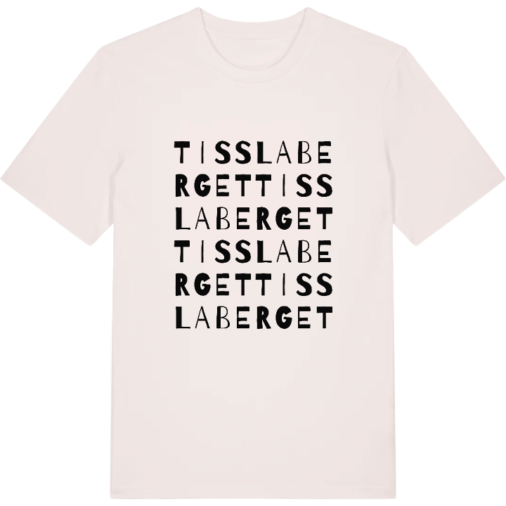 Tisslaberget ordlek t-shirt – t-shirt från PinShirt
