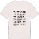 Tittåsen ordlek t-shirt