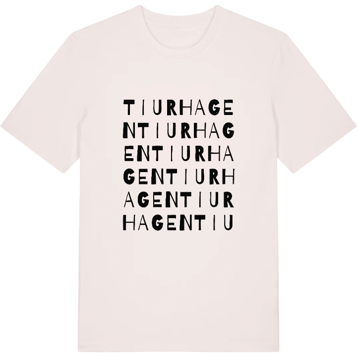 Tiurhagen ordlek t-shirt – t-shirt från PinShirt