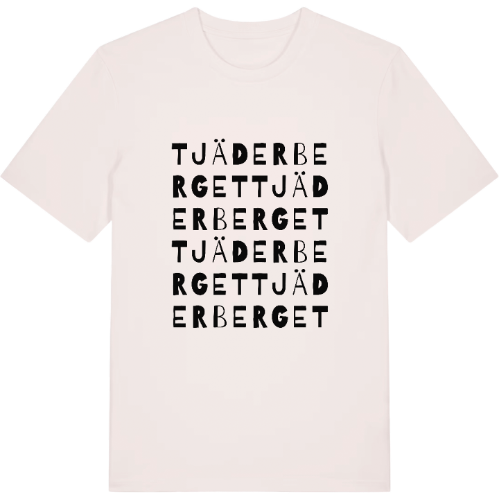 Tjäderberget ordlek t-shirt – t-shirt från PinShirt