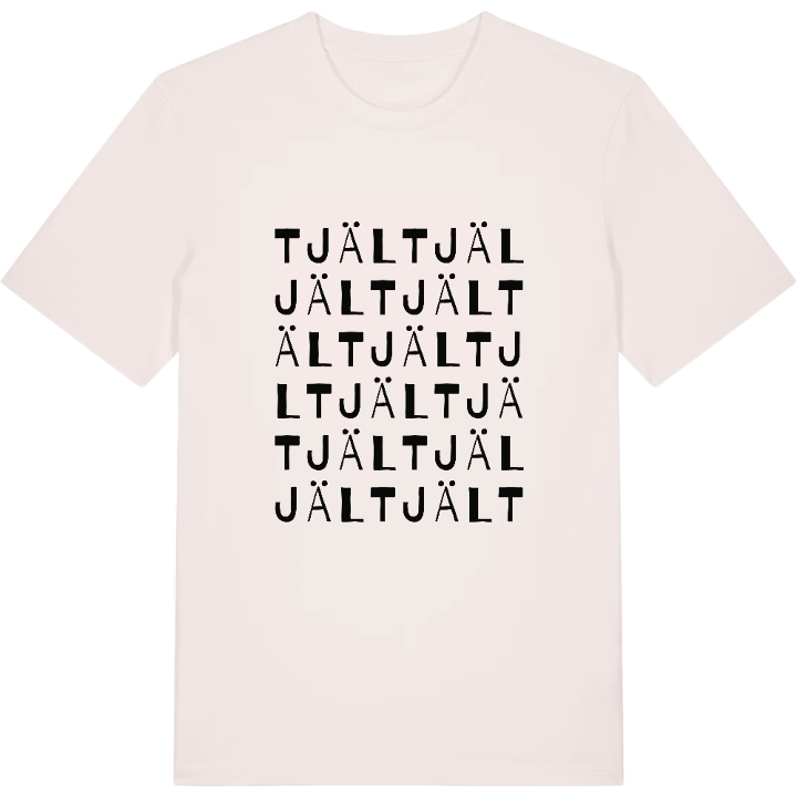 Tjäl ordlek t-shirt – t-shirt från PinShirt