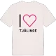 Jag älskar Tjälinge t-shirt stort tryck
