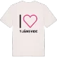Jag älskar Tjängvide t-shirt stort tryck
