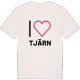 Jag älskar Tjärn t-shirt stort tryck