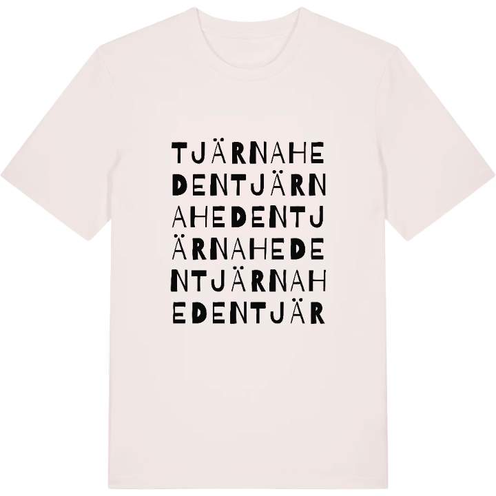 Tjärnaheden ordlek t-shirt – t-shirt från PinShirt