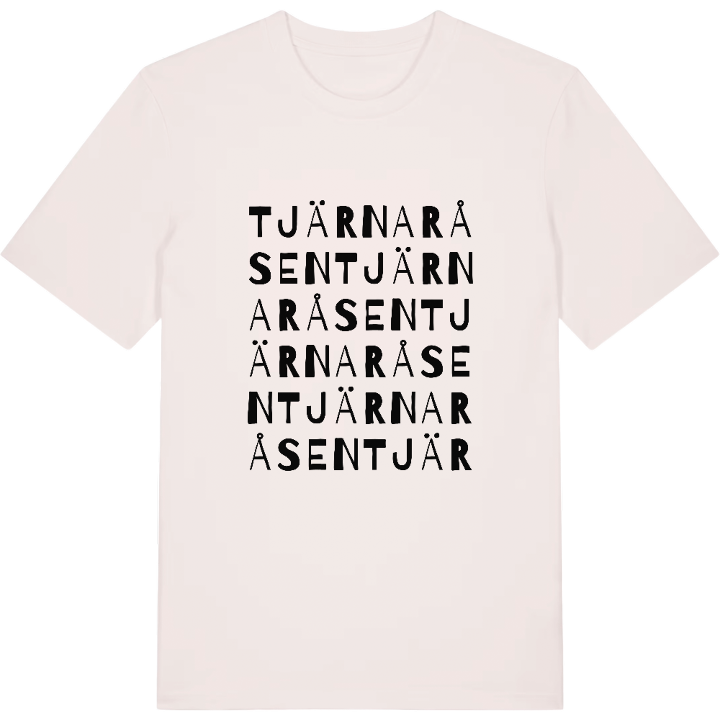 Tjärnaråsen ordlek t-shirt – t-shirt från PinShirt