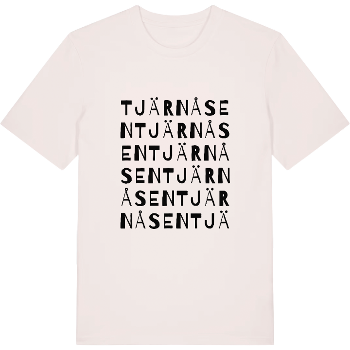 Tjärnåsen ordlek t-shirt – t-shirt från PinShirt