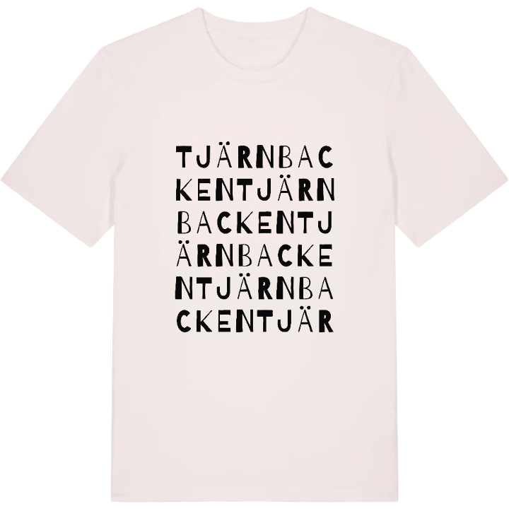 Tjärnbacken ordlek t-shirt – t-shirt från PinShirt