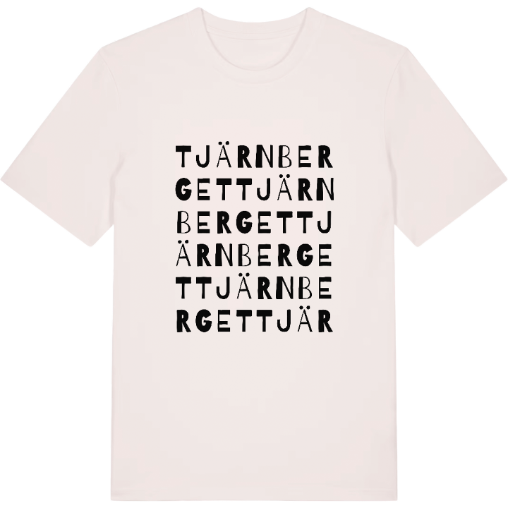 Tjärnberget ordlek t-shirt – t-shirt från PinShirt