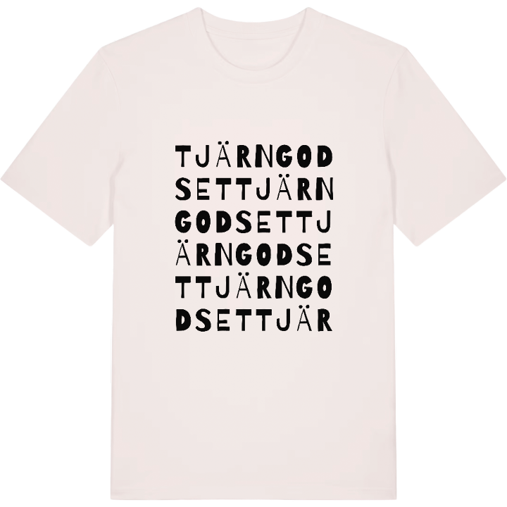 Tjärngodset ordlek t-shirt – t-shirt från PinShirt