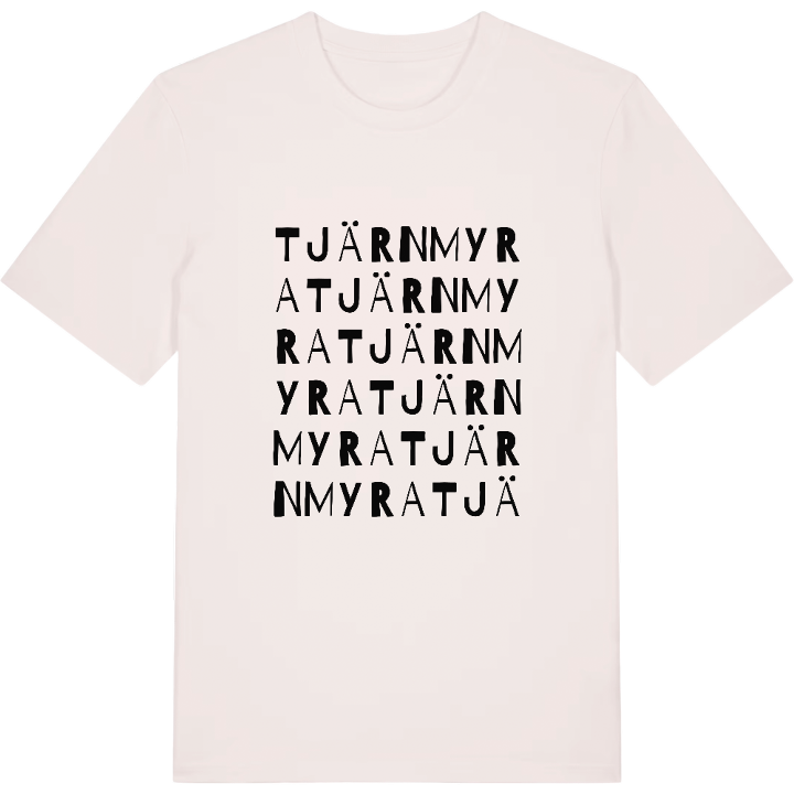 Tjärnmyra ordlek t-shirt – t-shirt från PinShirt