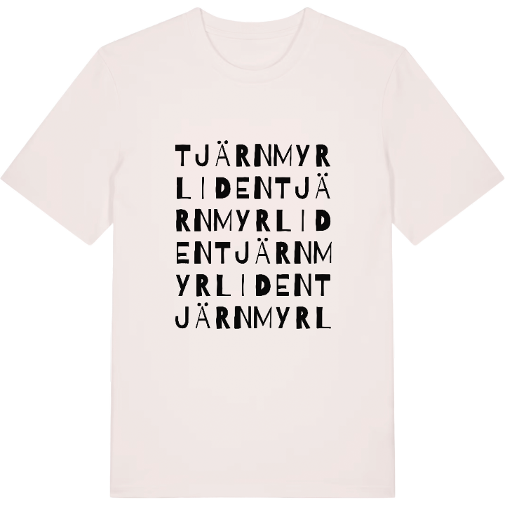 Tjärnmyrliden ordlek t-shirt – t-shirt från PinShirt