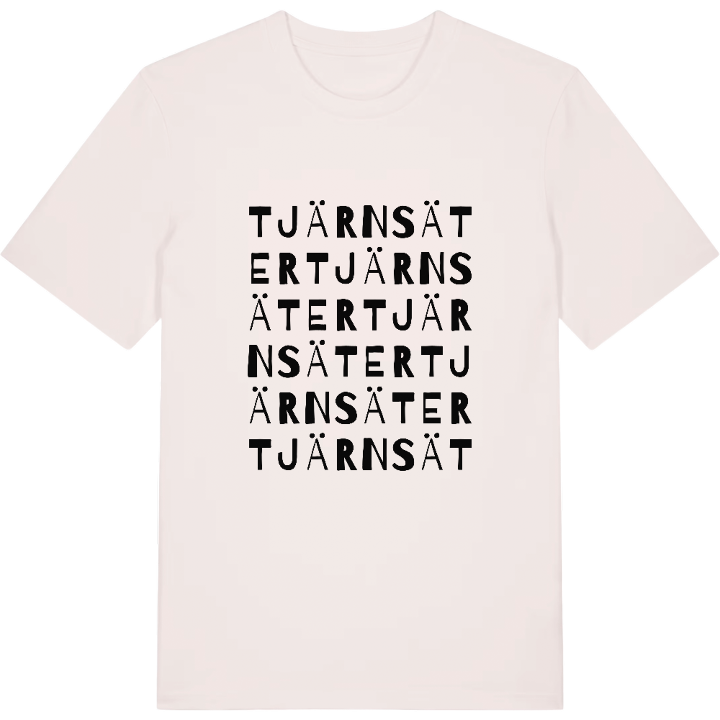 Tjärnsäter ordlek t-shirt – t-shirt från PinShirt