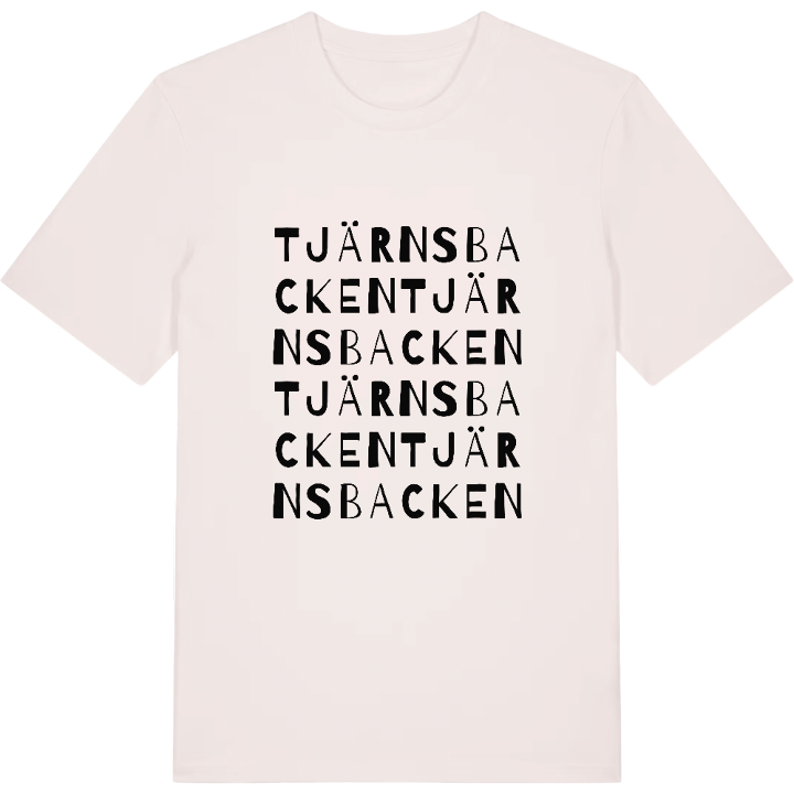 Tjärnsbacken ordlek t-shirt – t-shirt från PinShirt
