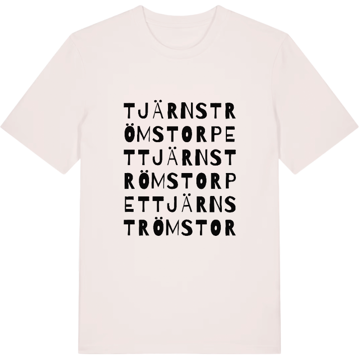 Tjärnströmstorpet ordlek t-shirt – t-shirt från PinShirt