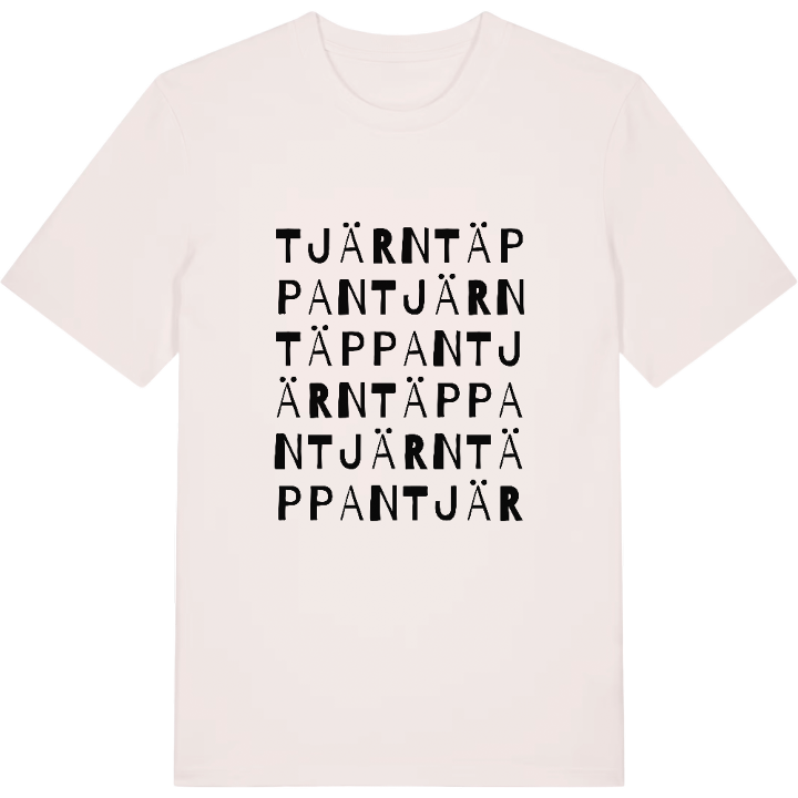 Tjärntäppan ordlek t-shirt – t-shirt från PinShirt