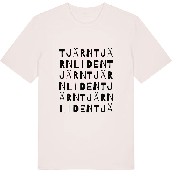 Tjärntjärnliden ordlek t-shirt – t-shirt från PinShirt
