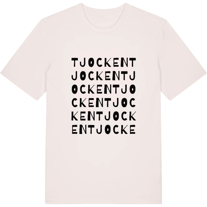Tjocken ordlek t-shirt – t-shirt från PinShirt