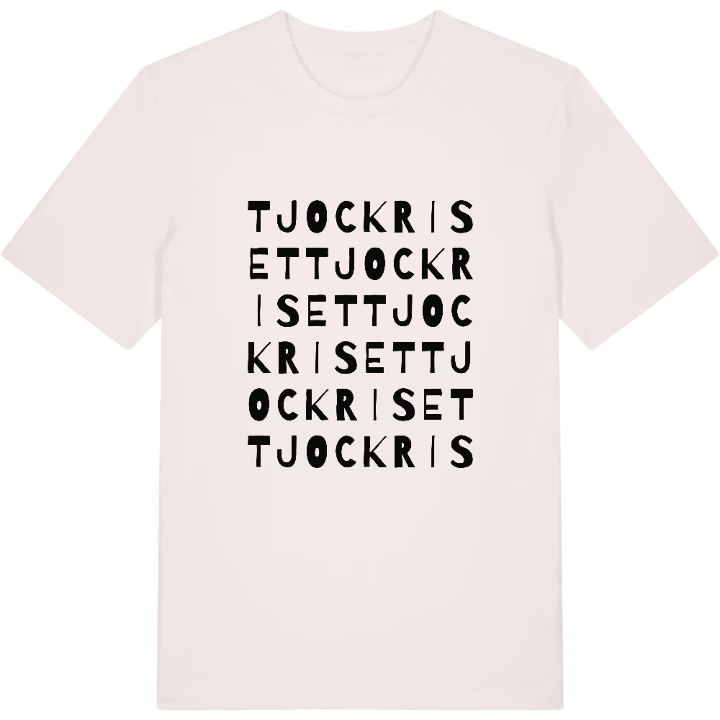 Tjockriset ordlek t-shirt – t-shirt från PinShirt