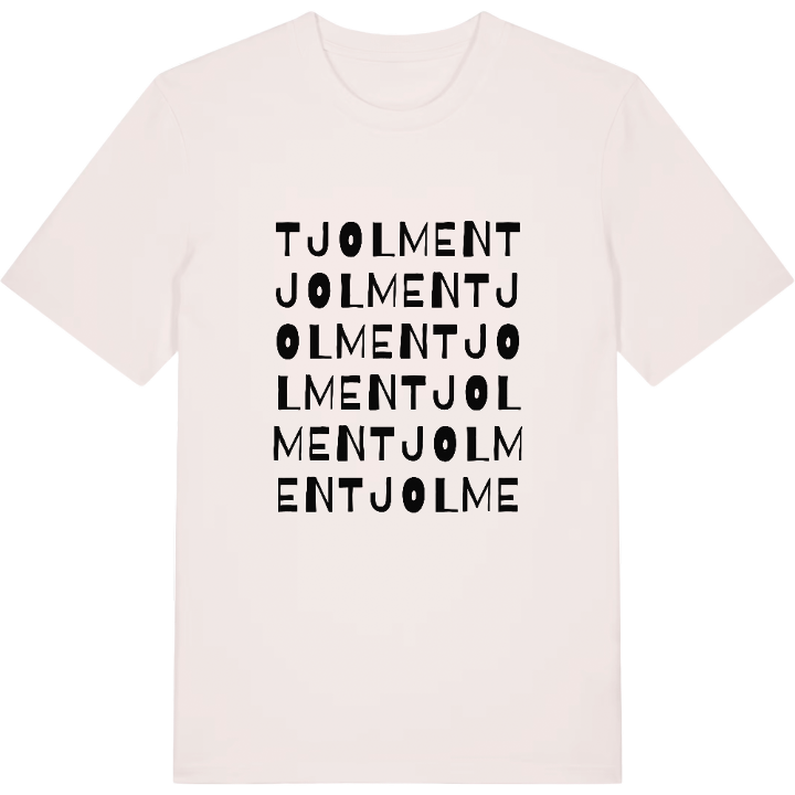 Tjolmen ordlek t-shirt – t-shirt från PinShirt