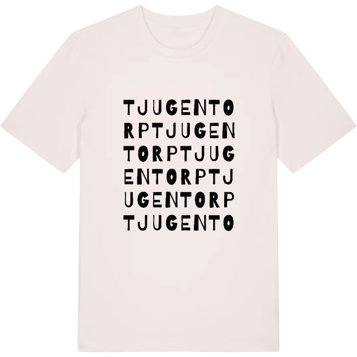 Tjugentorp ordlek t-shirt – t-shirt från PinShirt