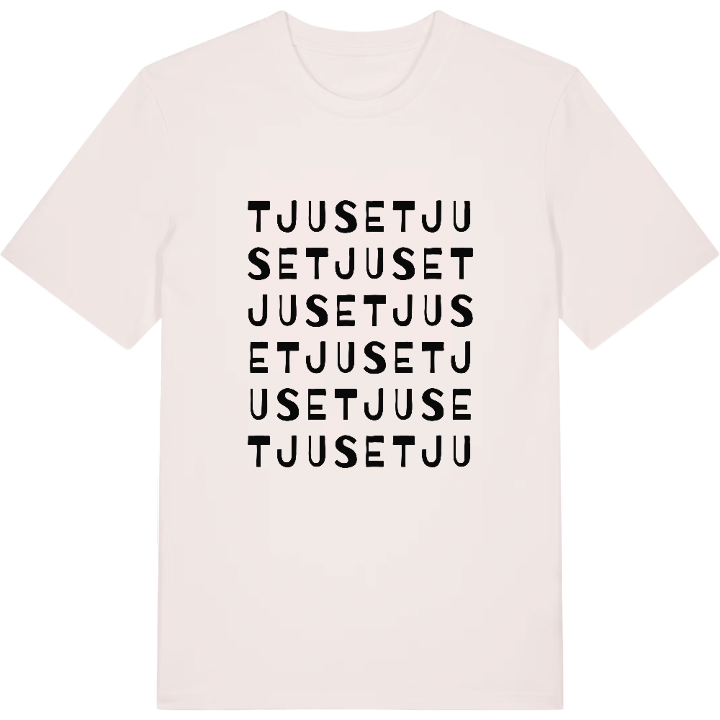 Tjuse ordlek t-shirt – t-shirt från PinShirt