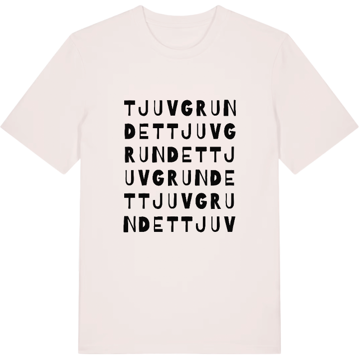 Tjuvgrundet ordlek t-shirt – t-shirt från PinShirt
