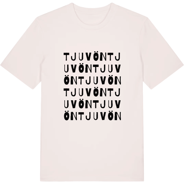 Tjuvön ordlek t-shirt – t-shirt från PinShirt