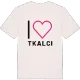 Jag älskar Tkalci t-shirt stort tryck