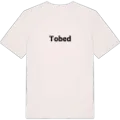 Tobed fetstil t-shirt