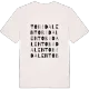 Tobidalen ordlek t-shirt