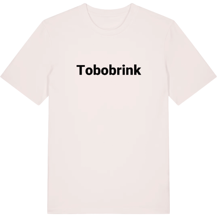 Tobobrink fetstil t-shirt – t-shirt från PinShirt