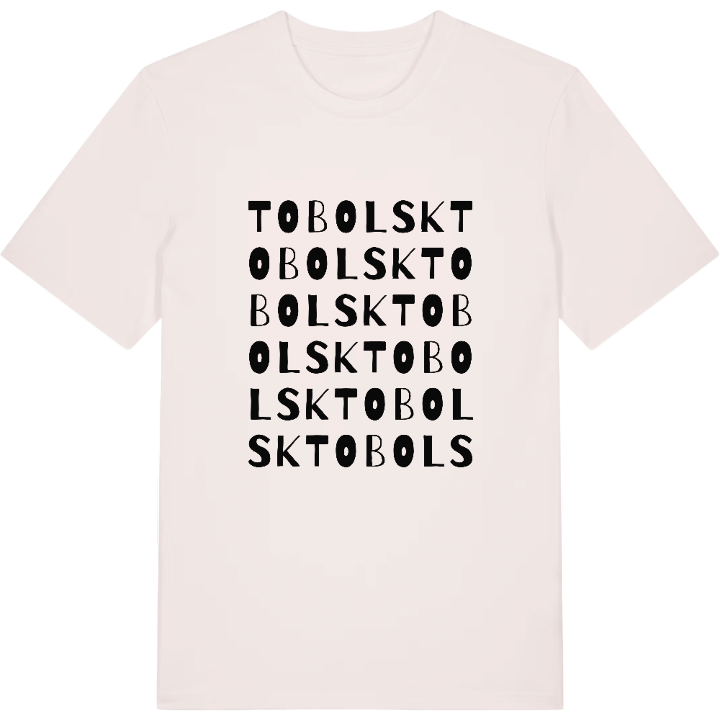 Tobolsk ordlek t-shirt – t-shirt från PinShirt