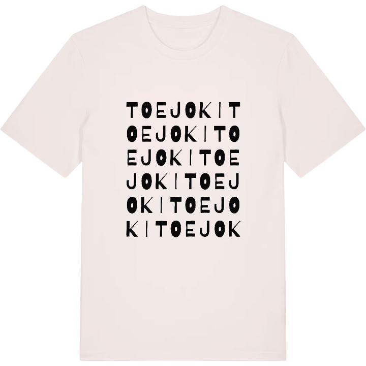 Toejoki ordlek t-shirt – t-shirt från PinShirt