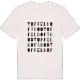Toffelbo fäbod ordlek t-shirt